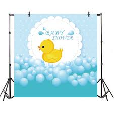 Adults will enjoy it too. Leyiyi 5x5ft Photography Backdrop Rubber Duck Baby Shower Background Bubble Bath Water Drops Room Interior Decor Birth Celebration Wallpaper Duckling Swimming Photo Portrait Vinyl Video Studio Prop Buy Online In Oman At