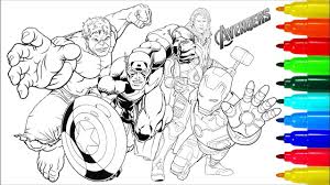 Marvel Avengers Coloring Avengers Coloring Pages Marvel Coloring Avengers Coloring