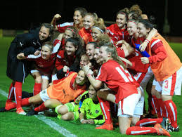 Nationalmannschaft der frauen f, frauennationalmannschaft f, frauennationalteam n. Osterreich U19 Frauen Nationalelf