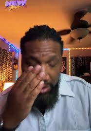 Just got off work, it’s 1:30am where I’m at and the cold has my nose ashy  and eyes red. #happynewyear2025