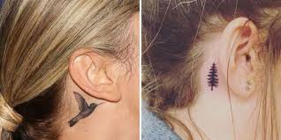 Four leaf clover ear tattoo. 25 Behind The Ear Tattoos Behind The Ear Tattoos For Women