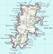 Fair Isle Fridarey Fara Escocia