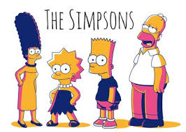 Homer tries to take the family portrait. The Simpsons Family Poster By Namrahc Kunatip Displate