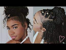 A cropped cut, side swept bangs, or pulled back hair can be a great choice for naturally curly hair. Pin On Natural Hairstyles