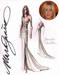 Jennifer Aniston S Wedding Dress Bridal Designers Share 8 Exclusive Sketches See The Gowns Jennifer Aniston Wedding Dress Bridal Designs Wedding Dresses