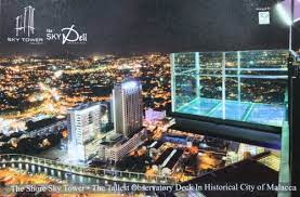 The panorama of the city is impressive and there are added thrills in. The Shore Sky Tower Melaka