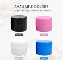 Beauticom 36 Pieces 7G/7ML (0.25oz) WHITE Sturdy Thick Double Wall Plastic  Container Jar with Foam Lined Lid for Make Up Powders, Pigments, Lotions,  ...
