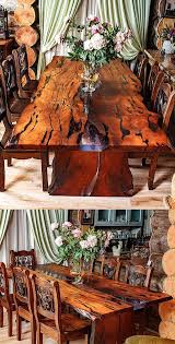 A Beautiful Dining Table For 6 Person Is Made Of Slabs Of Wood With A Very Beautiful Texture And A Wood Table Design Live Edge Dining Table Slab Dining Tables