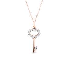 Maybe you would like to learn more about one of these? Rose Gold Key Pendant With Diamonds Klenota