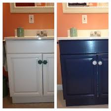 Painting your cabinets is a great way to give your kitchen an entirely new look. The Elegant House Painting A Laminate Bathroom Vanity Painted Vanity Bathroom White Vanity Bathroom Cheap Bathroom Vanities