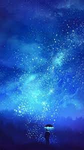 Night Sky Stars Scenery Anime 4k 3840x2160 Wallpaper Night Sky Wallpaper Night Sky Stars Sky Anime