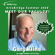Next up for #FacultyFriday we have Gary Kline from Carnegie Mellon  University. This will be Gary's tenth #ArtsBridge Summer! Wow! Gary is the  Artistic Director for our Musical Theater program. Get to