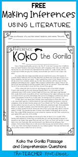 Inference Passage Freebie For 4th And 5th Grades Inference Passage Freebie Reading Classroom Third Grade Reading 4th Grade Reading