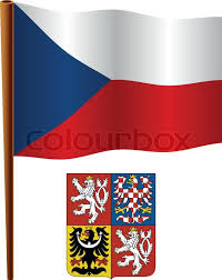 Die panafrikanischen farben drücken das zusammengehörigkeitsgefühl der afrikanischen nationen aus. Tschechien Wellig Flagge Und Wappen Stock Vektor Colourbox