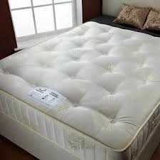 4ft cheap double deep quilt divan bed with 2 drawers!!! Excelsior Bed Mattress 4 Feet Double Spring Orthopaedic Cream Gold For Sale Online Ebay