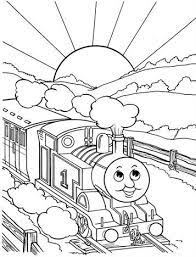 Sir hatt next to thomas the train. Kids N Fun Com 56 Coloring Pages Of Thomas The Train