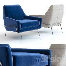 West Elm Lucas Wire Base Chair Chair Upholstered Chairs West Elm