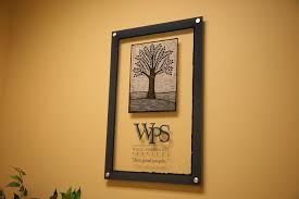 Wood Personnel Acrylic Sign Floor Graphics Acrylic Sign Business Signs