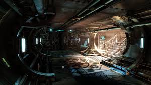Space Station Interior Art Environment Concept Art Steampunk Concept Art