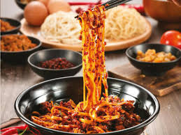 In singapore, ban mian is usually served in soup with crispy anchovies, minced pork and leafy vegetable as well as an egg. Chilli Pan Mee Batu Rd Restaurants In Chinatown Singapore