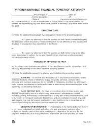 Most commonly, this agent is a lawyer. Free Virginia Power Of Attorney Forms Pdf Word Eforms