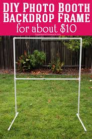 Homemade Diy Photo Booth Props Birthday Diy Photo Booth Backdrop Frame Drape Cloth Over And Set Up Lights Have Props Giant Pr Diy Photo Booth Backdrop Photo Booth Backdrop Frame Diy Photo Booth