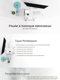 Powerpoint siswa mengamati tes tertulis: Administrasi Umum Ppt