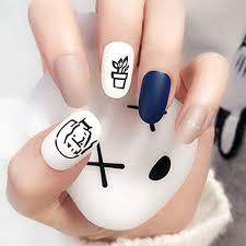 In most cases those who prepare to apply acrylic nails begin by cutting down the cuticle of the nail, and. Mosako Matte Oval Press On Nails White Short Fake Nails Full Cover Acr Ninthavenue Europe