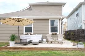 On the lowest end of the patio cost spectrum comes crushed rock. Patio Diy An Easy Affordable Gravel Patio Gold Coast Canvas