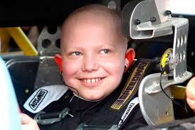 Boy with Terminal Cancer Asks for Racing Stickers