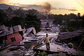 Buildings destroyed following the 7.2 magnitude earthquake in les cayes. Haiti In Ruins A Look Back At The 2010 Earthquake The Picture Show Npr