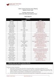 1. Welcome brief and review of previous minutes