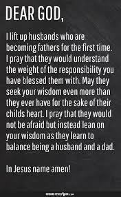 Marriage Prayer First Time Fathers Prayer For The Day Prayers Expectant Father