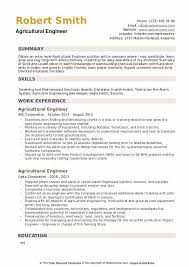 Here's how to format a computer engineer resume template: Agricultural Engineer Resume Samples Qwikresume