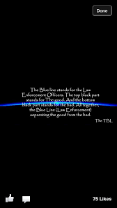 The Thin Blue Line Blue Line Law Enforcement Police Lives Matter