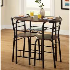 Bistro Dining 3 Pc Set Table Chairs Home Kitchen Bar Porch Furniture Space Saver Home Garden Furnitur Bistro Table Set Dining Set Compact Table And Chairs