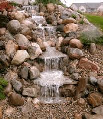 The complete kit includes a waterfall spillway diffuser and energy efficient ecowave pump. Just A Falls Waterfall Kits Spillways Backyard Water Feature Waterfalls Backyard Water Features In The Garden