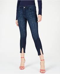 Florence Split Hem Cropped Jeans