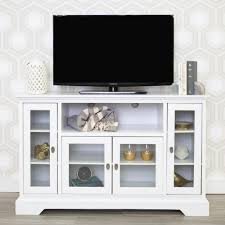 Black mdf corner tv stand 48 in. Middlebrook Designs 52 Inch White Highboy Tv Stand Console Overstock 10297638