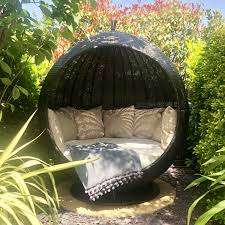 Garden Daybed Lounger Rattan Garden Furniture Outdoor Bed Garden Furniture