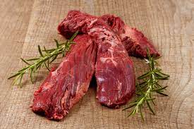 It is very loosely textured, can have a tendon running through it, weighs about 400g/1lb and is also known as butcher's steak, because it is said butchers recognised its superior. Onglet Nierenzapfen Im Stuck Bei Alber Der Metzger Bestellen