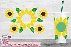 Sunflower Svg Starbucks Cold Cup 24 Svg Tumbler Svg 1331440 Cut Files Design Bundles