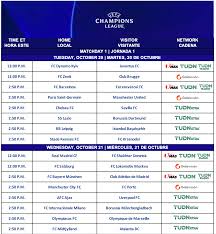 Manchester city, champions of england's premier league, are searching for their first champions league title in their first ever final. Univision S Tudn Unveils Multi Platform Coverage For 2020 2021 Uefa Champions League Univision