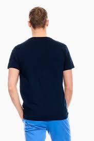 New dark blue t shirt. Dark Blue T Shirt With Large Print