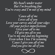 John Legend All Of Me Lyrics Love Songs One Of The Best Love Songs Ever Written And So Beautifully Sung Me Too Lyrics Favorite Lyrics Song Quotes
