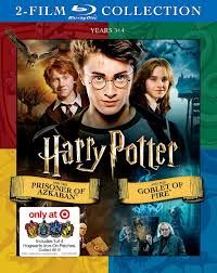 Harry Potter And The Prisoner Of Azkaban Harry Potter And The Goblet Of Fire Target Exclusive Blu Ray Warner Harry Potter Hogwarts Deathly Hallows Part 1