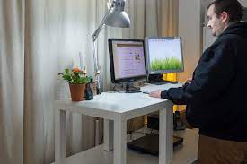 Buro schalldammung buro schallschutz und buro sichtschutz raumteiler. Mein Do It Yourself Stehschreibtisch Office Tipps Tools