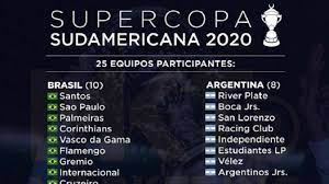 Find recopa sudamericana 2020 latest scores and all of the current season's recopa results. Supercopa Sudamericana Que Es Y Que Equipos La Jugarian As Com