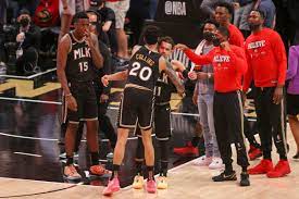 — trae young ran off the court clapping and yapping toward the few hawks fans that braved the philly crowd and stuck around and were. Preview Hawks Look For Series Lead In Game 5 Vs Sixers Peachtree Hoops