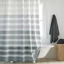 Dkny Highline Stripe Shower Curtain Gray Shower Curtains Modern Shower Curtains Stylish Shower Curtain